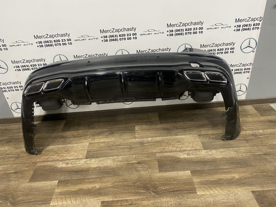 Mercedes w 213  e 63s  задній бампер amg рестайлінг седан