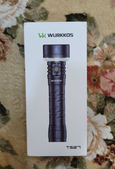 Продам мощный поисковый фонарь Wurkkos TS27 LiFePO4