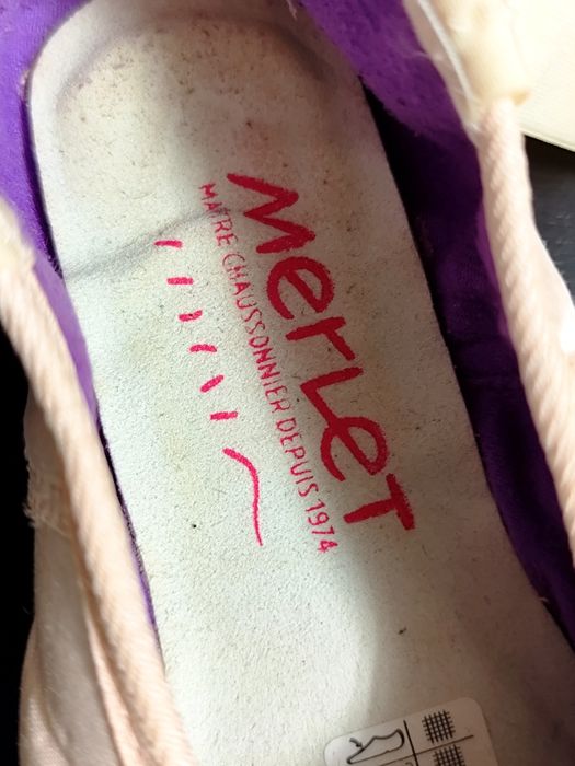 Sapatilhas de Ballet marca Merlet (Tam. 34.5)