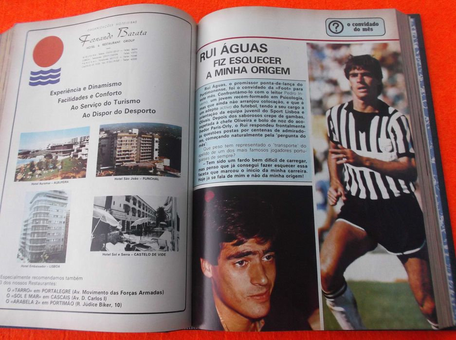 Antigas Revistas de Desporto Foot de 1984