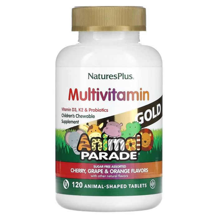 Animal Parade Gold и Alive  витамины для детей Symbiotics Colostrum