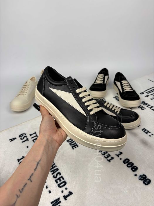 Кросівки Rick Owens Ramones Vintage рики винтаж low vans 42-45