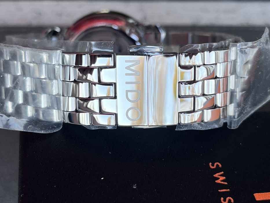 Часы с бриллиантами Mido Baroncelli 38mm (Diamond markers)