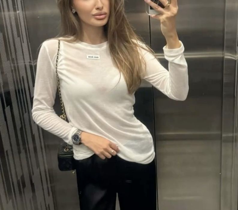 Лонгслів Міу міу в кольорах