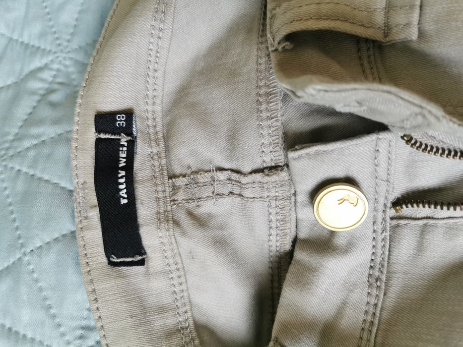 Spodnie cienki jeans,  Tally Weijl rozm.  38