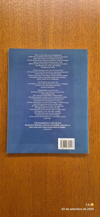 Livro The Celtic Art - Source Book de Courtney Davis