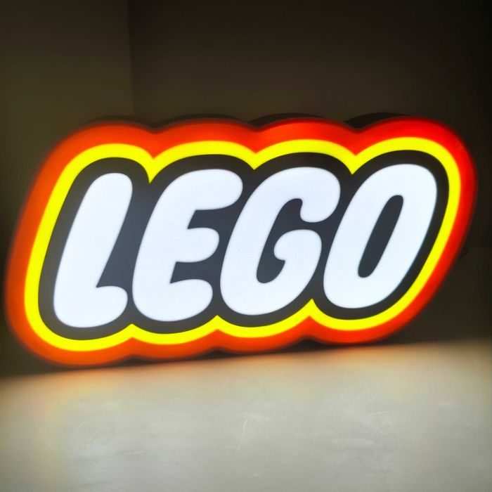 Candeeiro luz de presença LED Lego com interruptor e ligação USB