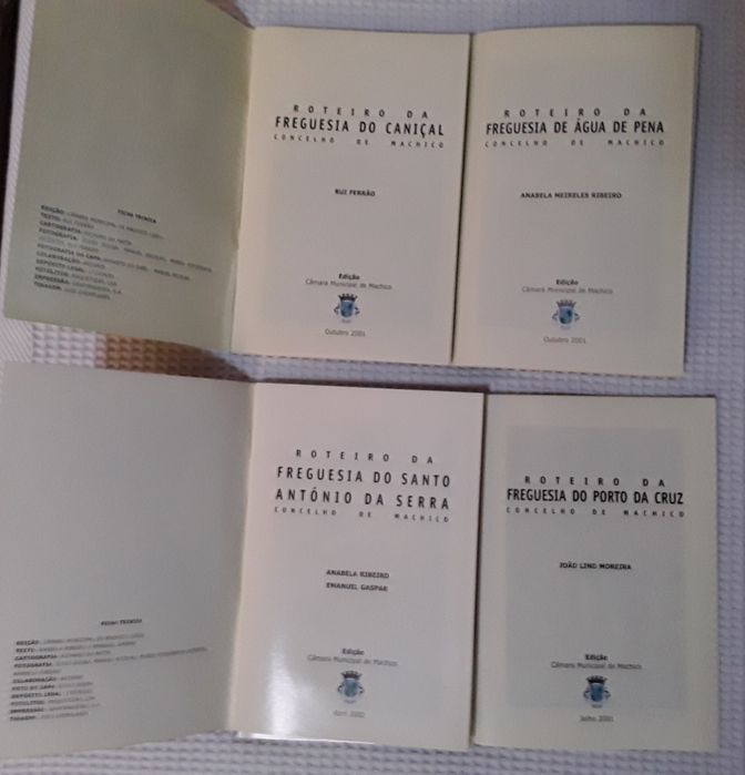 Roteiros do Concelho de Machico, Ilha da Madeira (2001)