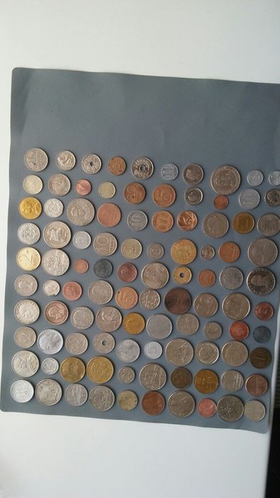 Monety Obiegowe 100 sztuk w Holderach