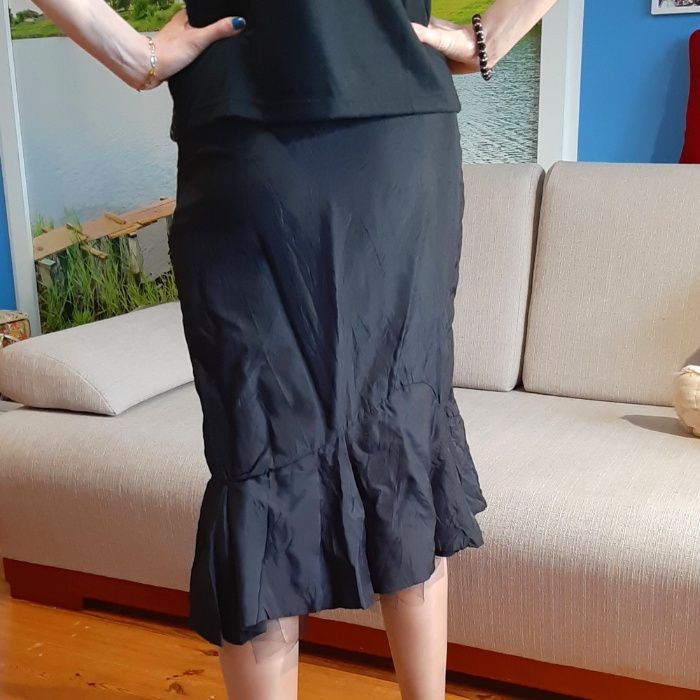 spódnica czarna na studniówkę