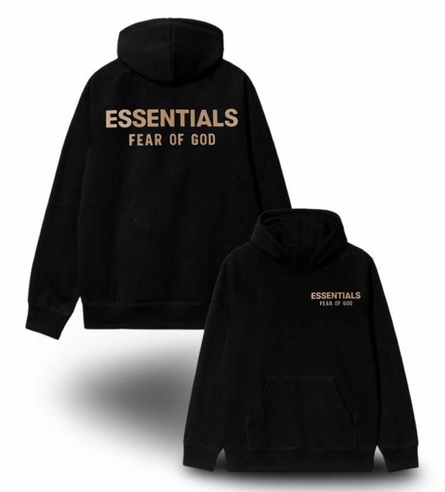 Худи Essentials fear of god Logo унисекс кофта толстовка лонгслив