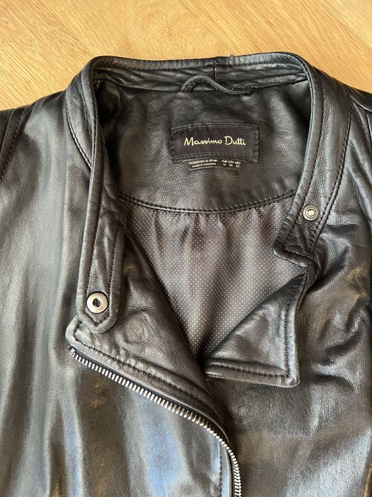 Kurtka skórzana Massimo Dutti rozm. M