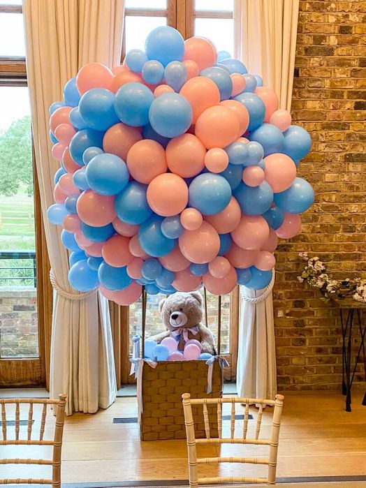 Dekoracja Balonowa/Ścianka Balonowa/Dekoracja Przyjęcia/Roczek/Chrzest