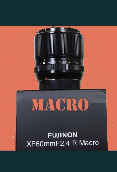 Fuji XF 60mm F: 2.4 Macro. Novo. Fatura/garantia PT