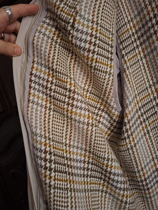Gabardine senhora bege XL