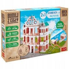 BUDUJ Z CEGŁY Kamienica Przystań 2w1 klocki brick