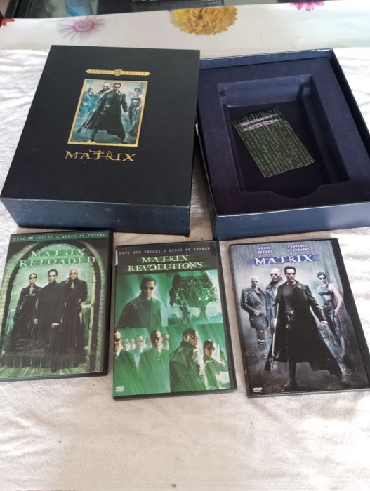 Caixa DVD Trilogia Matrix