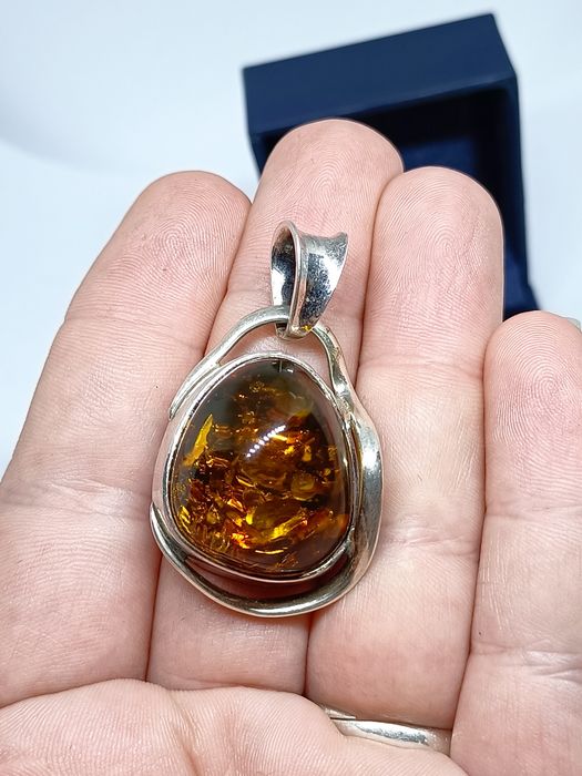 Unikatowa zawieszka ze srebra, srebro 925