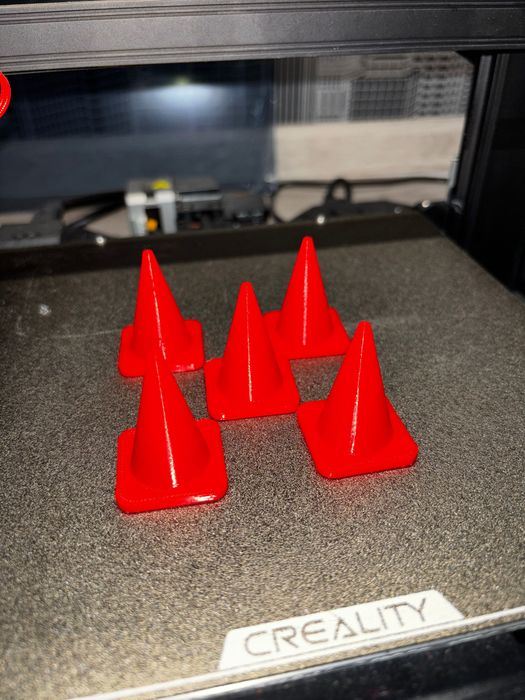 Mini Pachołek do Małego Toru Wyścigowego dla RC druk 3D PLA