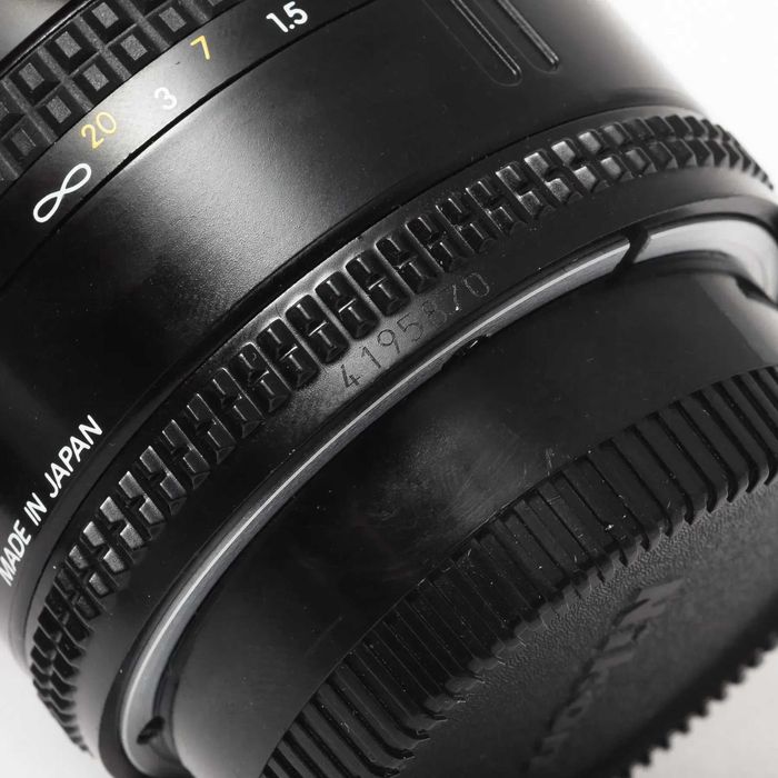 Об'єктив Nikon 50mm f/1.8 AF Nikkor mk II