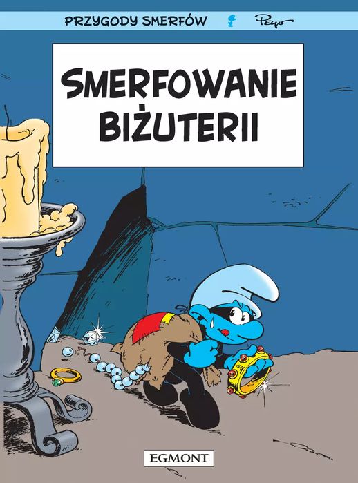 Smerfy. Smerfowanie biżuterii. Egmont - komiksy. Nowy Produkt