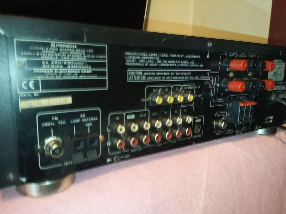Amplificador Pioneer VSX 505 RDS (Ler)