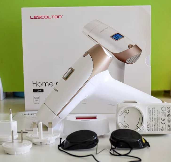 Depilator IPL Lescolton T009i 999k błysków Bikini Nogi Twarz (OKAZJA)