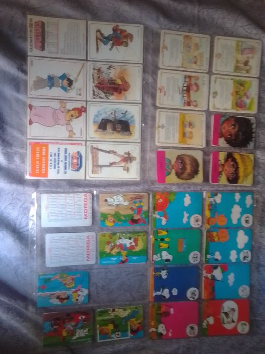 Calendários para coleção muita variedade