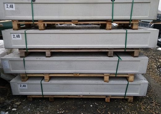 Deska betonowa panel płyta podmurówka uranos kaseton h30cm