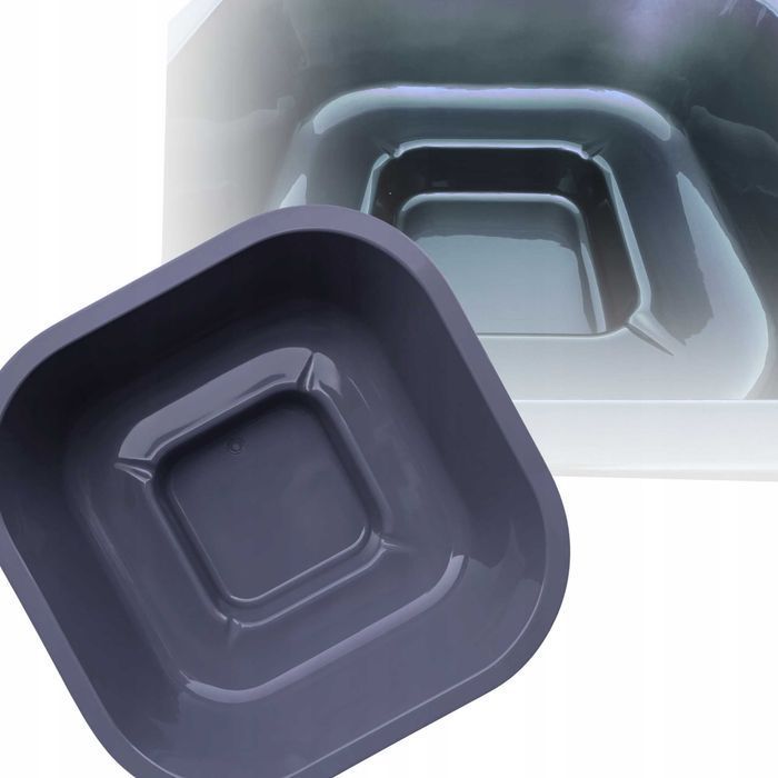 PRODUCENT - Solidny wkład z włókna szklanego kwadratowy 202x202 do balii ogrodowej Niecka jacuzzi bani z wlokna szklanego | z laminatu  Balia Technic