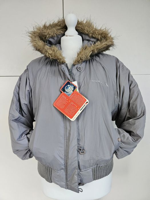 Trespass. 100% Puchowa kurtka. Nowa.bomberka .oversize /42. xl
