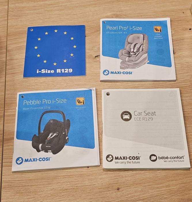 Maxi-Cosi 2 foteliki + baza ISOFIX – Pebble Pro i-Size i Pearl Pro 2