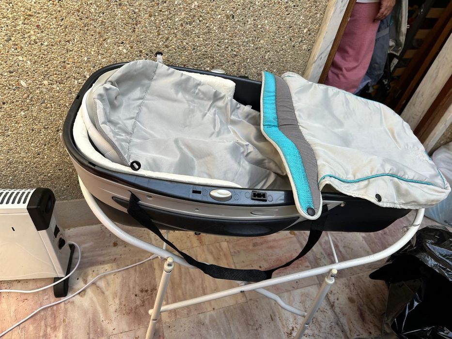 Carrinho de bebe c/ alcofa e ovo de transporte