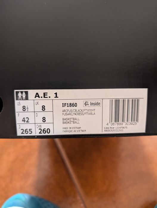 Sapatilhas basquetebol Adidas AE1