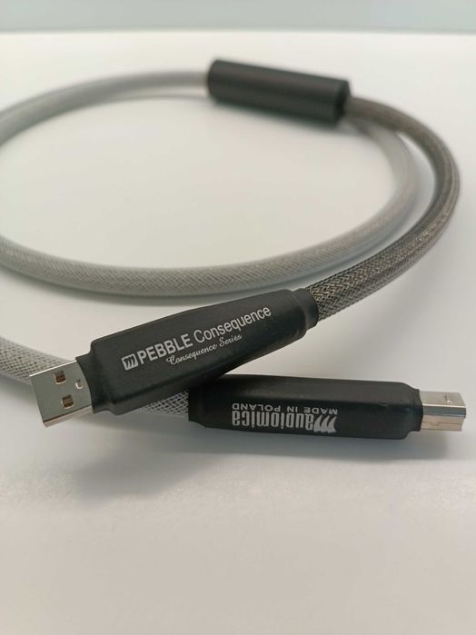 Kabel cyfrowy USB A/B - Pebble Consequence (Audiomica Laboratory) 1.5m