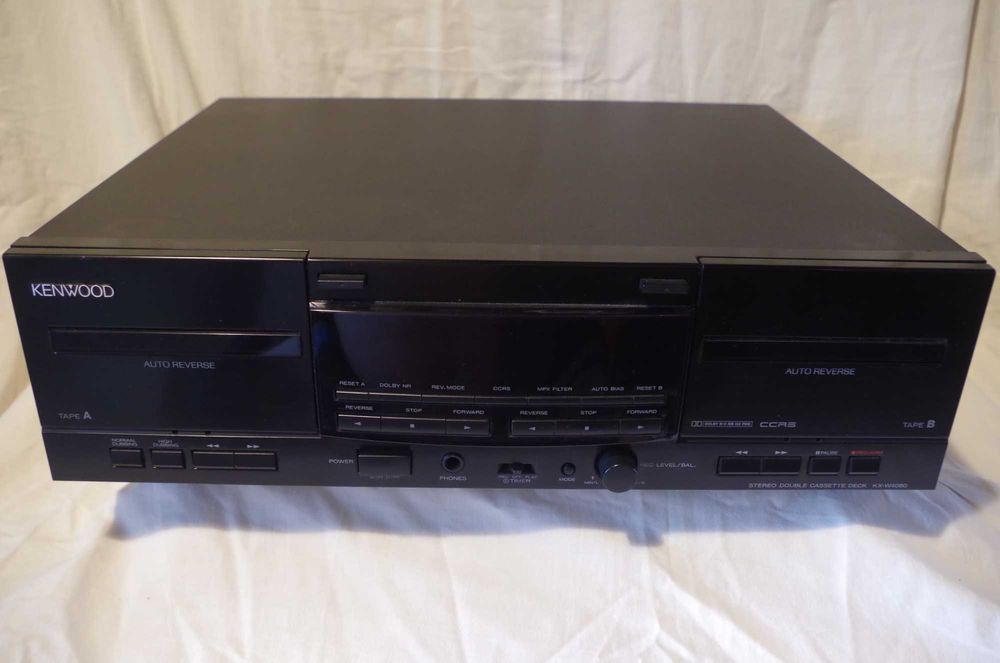 Magnetofon kasetowy Kenwood KX-W4080 (czytaj opis)