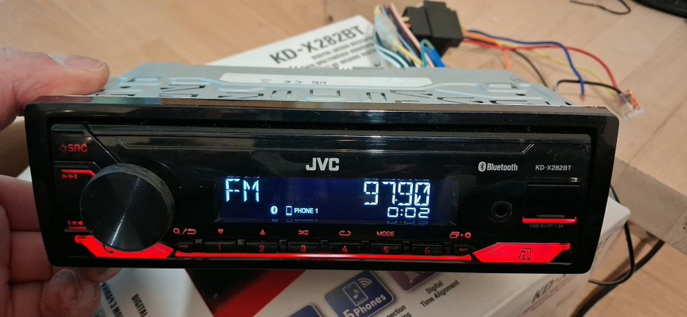 Jvc Kdx-282bt sprawne oryginalne cały kompletny zestaw Bochnia • OLX.pl