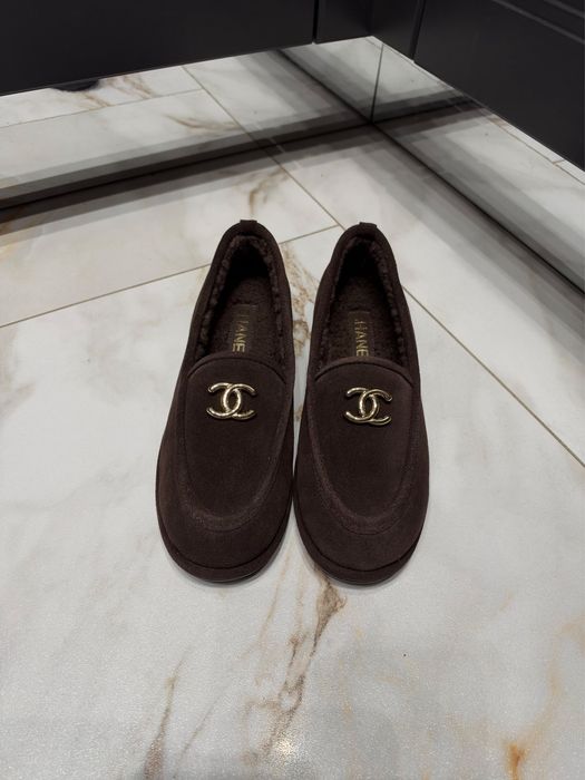 Mokasyny Chanel Dark Brown