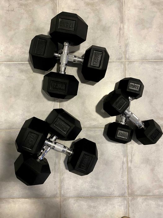 Halteres Hexagonais 5Kg