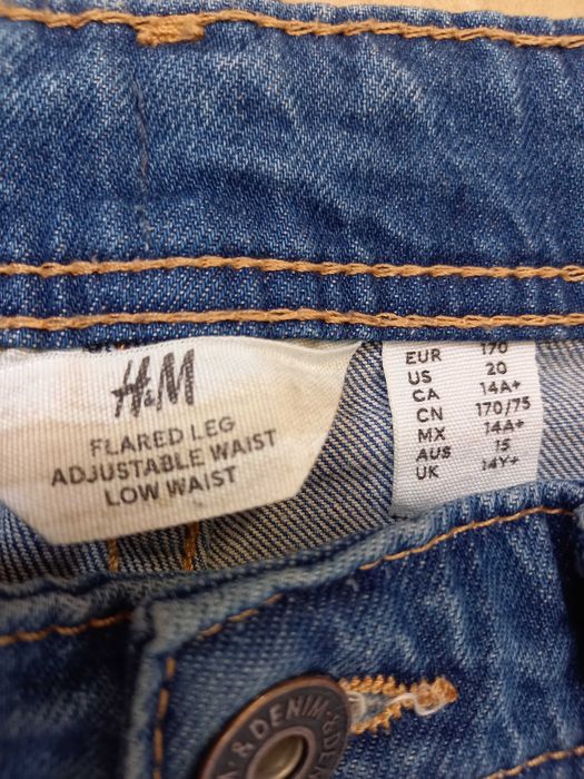 Spodnie jeansowe H&M 14 lat 170 cm