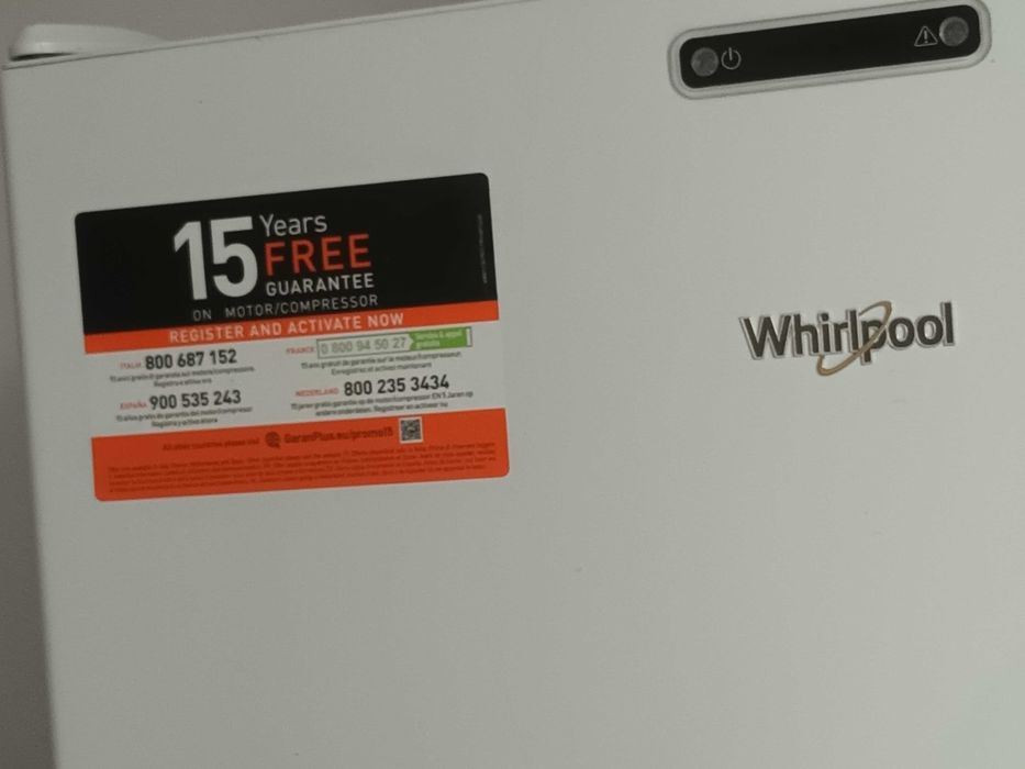 Zamrażarka  wolno stojąca Whirlpool  7 szuflad.