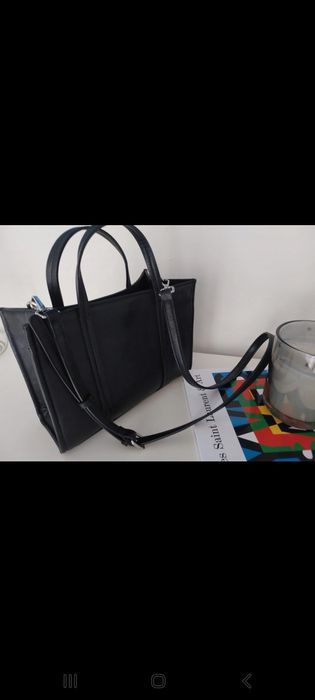 Torebka czarna pull and bear