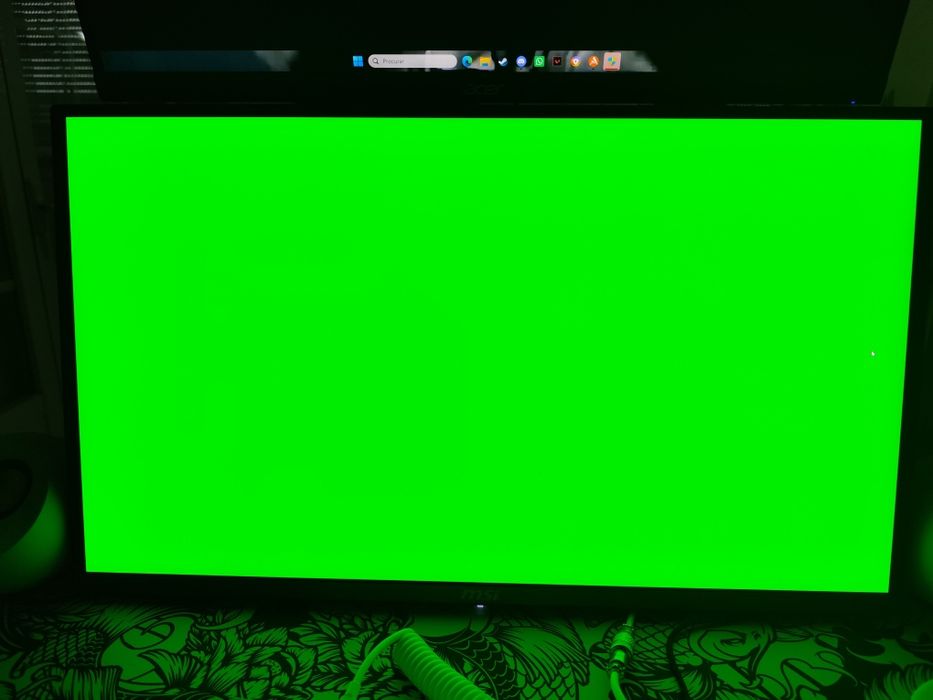 Msi gaming monitor OLED 27'