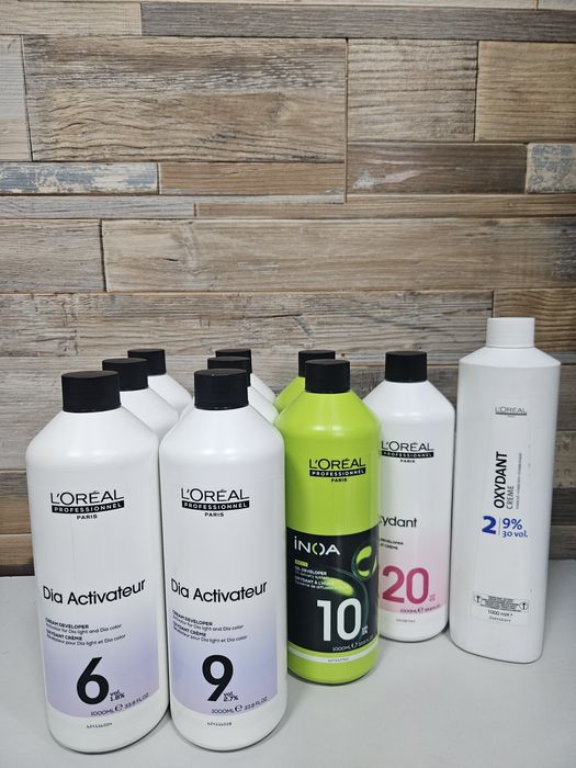Lote Tintas Cabelo Profissionais L'Oréal + Oxidantes
