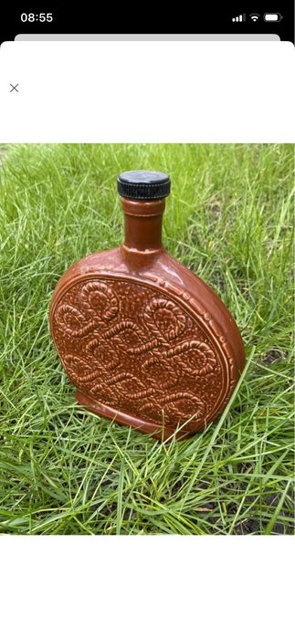 Керамічна фляга з корком