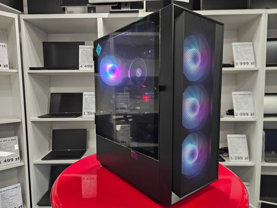OD RĘKI Nowy Komputer Gamingowy Ryzen 5 16GB 1TB RX7600 FV23 Gwarancja