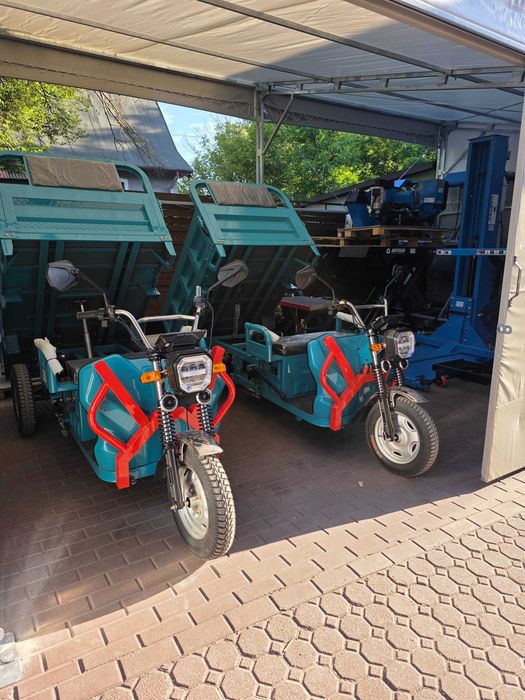 tuk tuk Elektryczny pojazd trójkołowy E TUK 800W 32A wozidło quad trajka melex od ręki 23% MODEL 2026