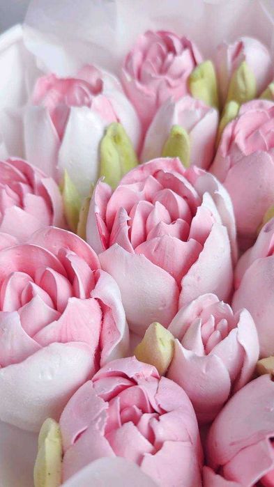 Зефірні букети, квіти, зефір на замовлення, зефирные букеты, зефир