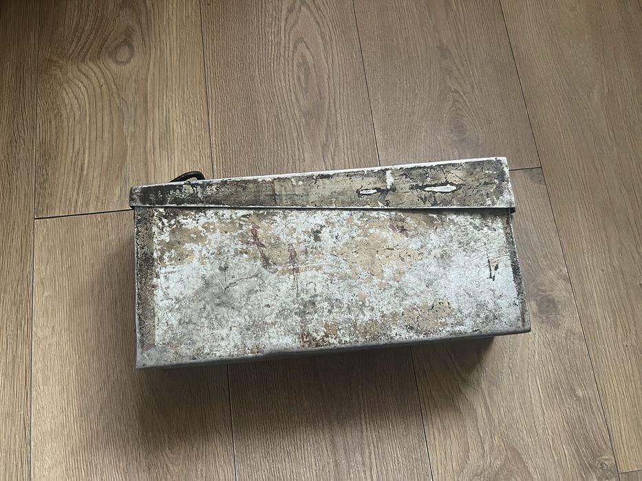 Skrzynka niemiecka MG42 Winter Camo, Patronenkasten Wehrmacht