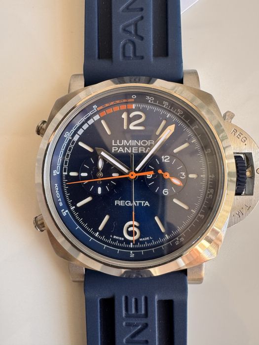 Panerai Marina azul. Novo e muito bonito